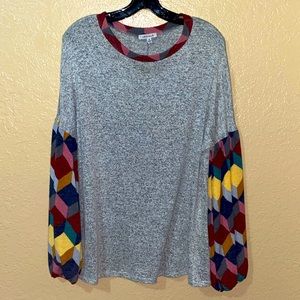 White Birch Long-sleeve Sweater